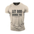 Men's Let God Change You Cotton T-Shirt